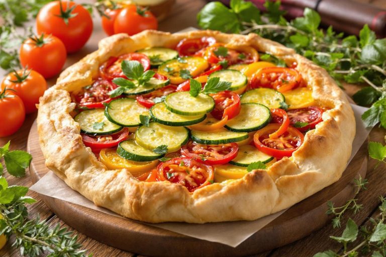 Tarte rustique aux légumes du soleil : une recette colorée et sans moule.jpg