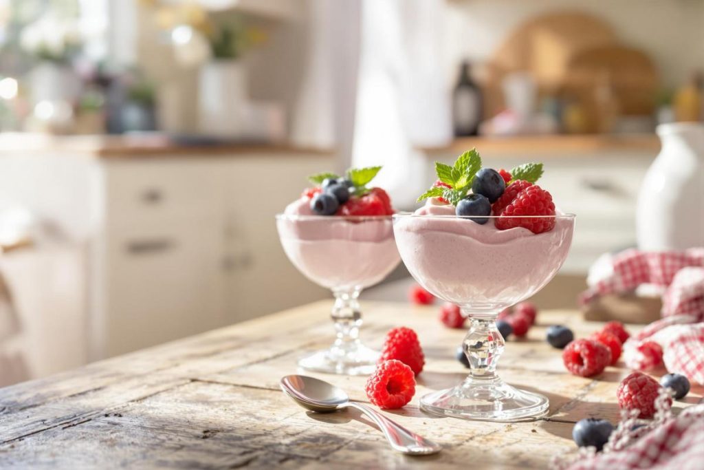 Attention : ce dessert aux fruits rouges se prépare en 10 min (et ...